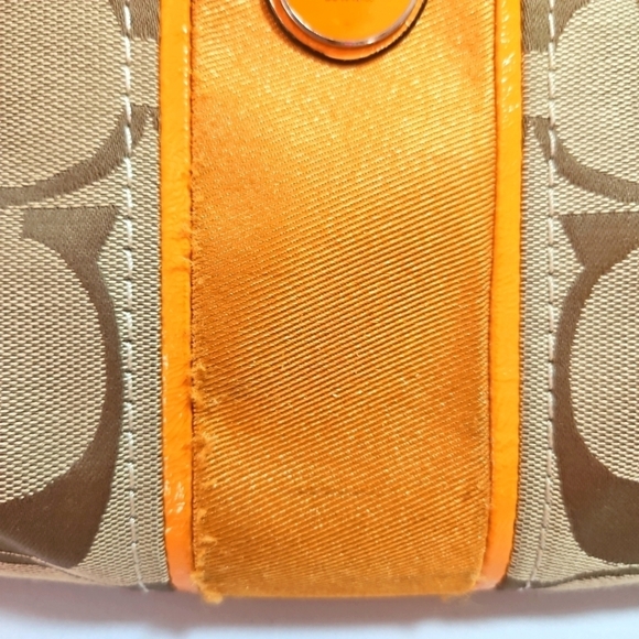Coach Monogram Satchel & Matching Wallet - Picture 4 of 9